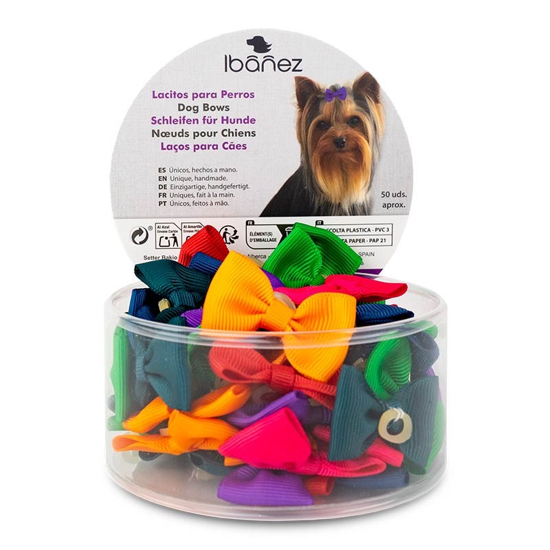 Nœuds élastiques Ibáñez pour chien, Dots Pearl ou unis photo 8