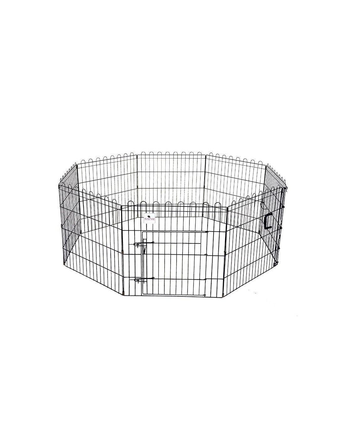 Parc à chiots - chiens en deux tailles - Grille Noire – photo 4