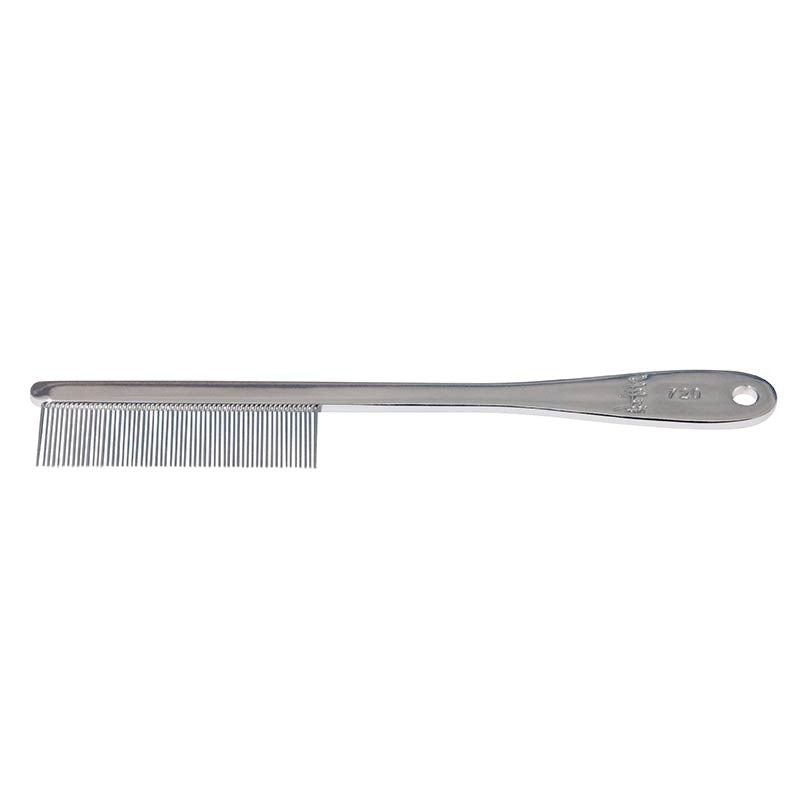 Peigne de toilettage Yento en laiton chromé 18,5 cm photo 2