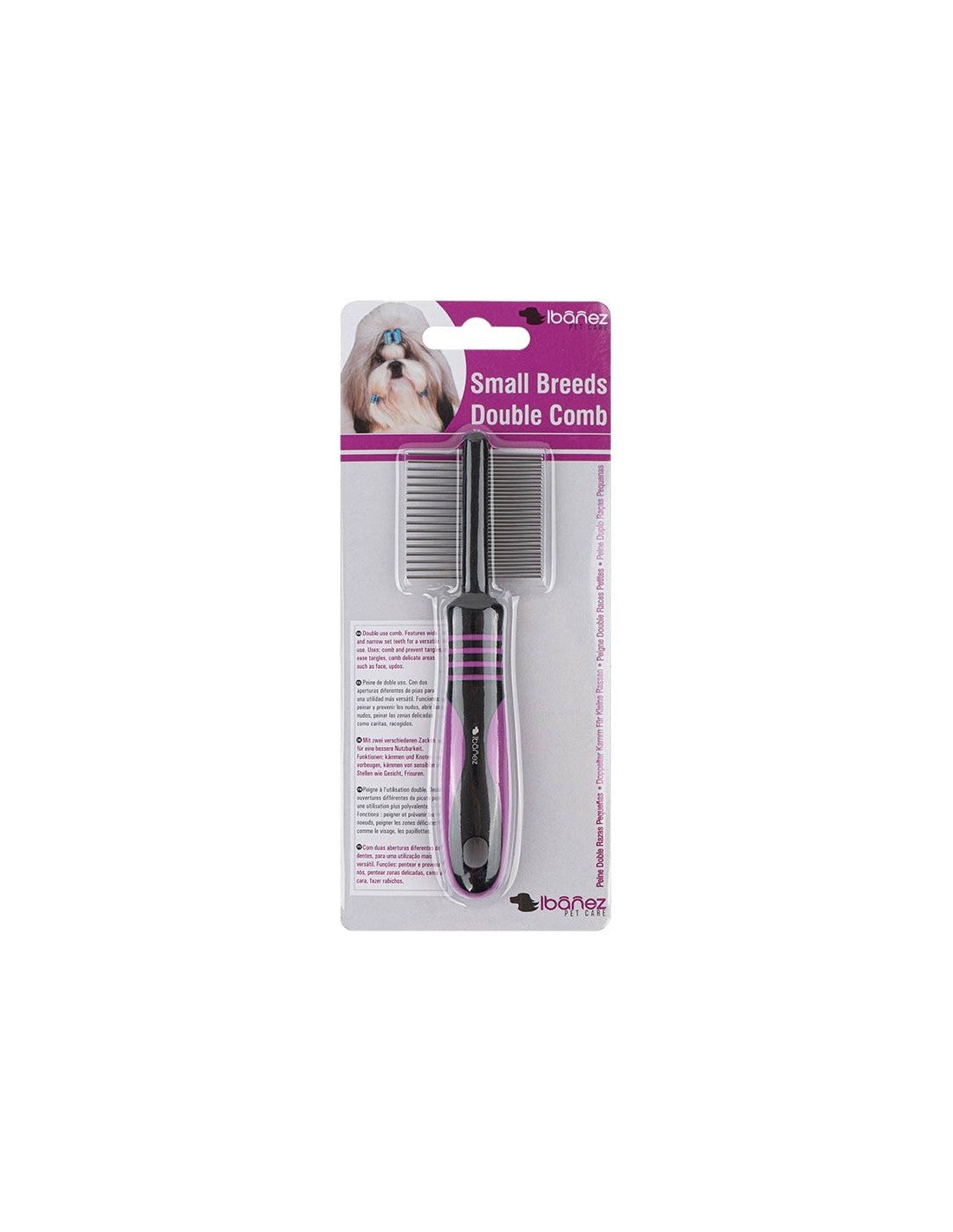 Mini Peigne Double de Toilettage – photo 4
