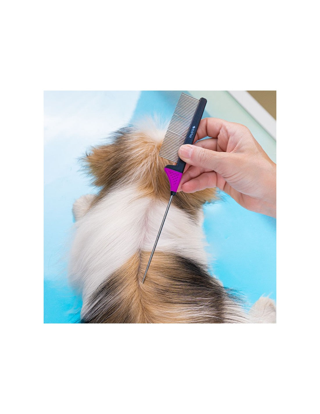 Peigne à queue spécial Top Knot & Raies - Toilettage Chien – photo 3