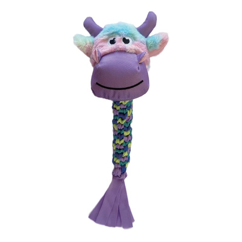Peluche tête d'animal Ibáñez avec queue en trapilho pour chien