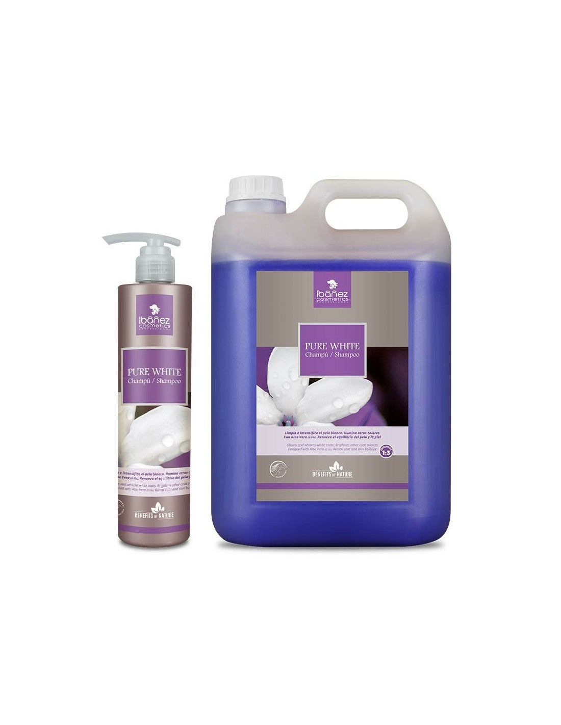 Shampooing Pure White Ibáñez à l'aloe vera (prix cassé) – photo 2