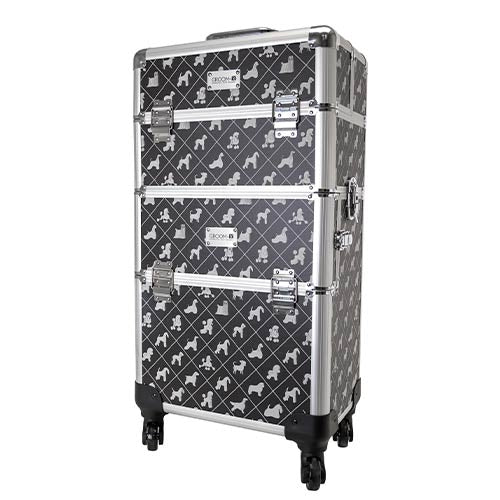2in1 Trolley Grooming Case With Wheels