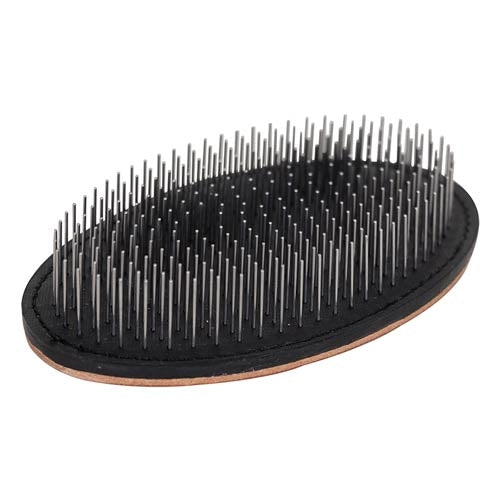 The Sentinel T21 Leather Terrier Pad Brush (Brosse en cuir pour terriers)