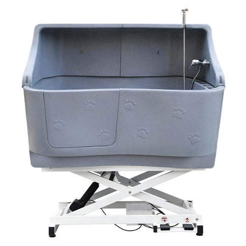Glen Polyethylene Electric Bathtub with Back Wall Protection