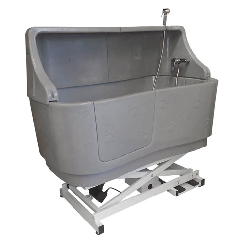 Glen Polyethylene Electric Bathtub with Back Wall Protection