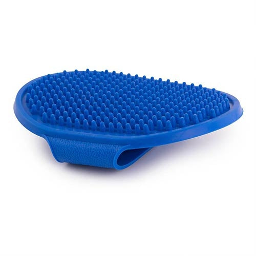 Cepillo de goma para perros de razas pequeñas.