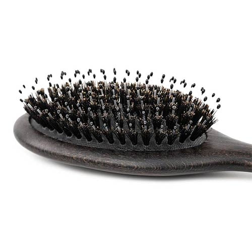 Brosse pour chiens en poils et nylon