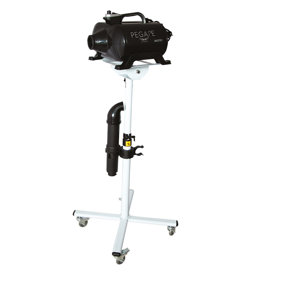 Pied et tuyau rigide pour pulseur Maestro : pied avec pulseur Pegase monté et tuyau rigide