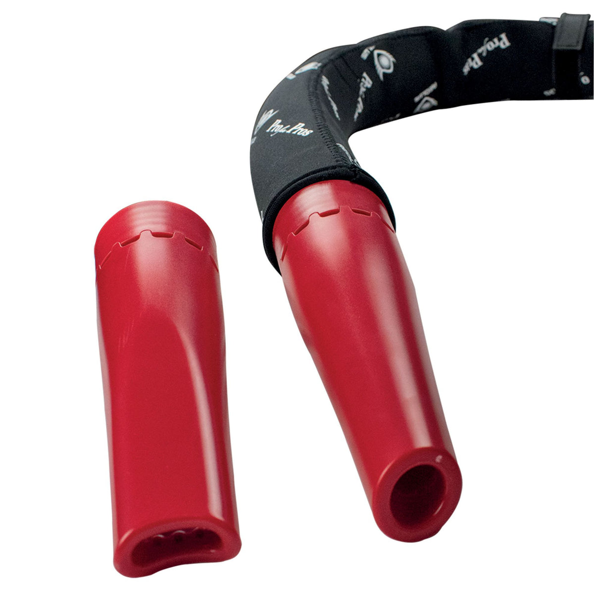 Pulseur séchoir Pampero portable : les deux embouts rouges