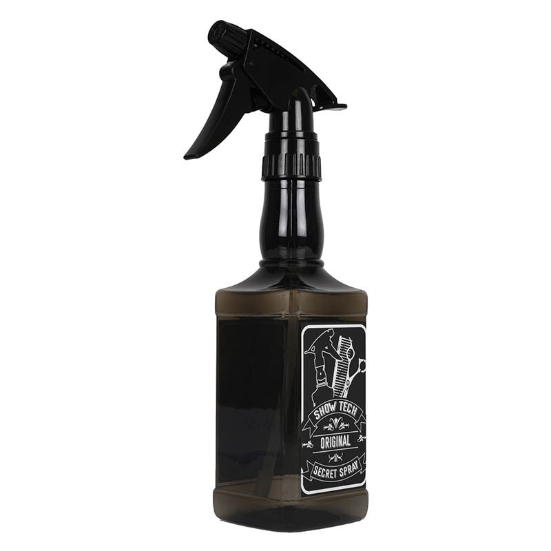 Pulvérisateur Saloon noir style rétro pour toilettage 500 ml
