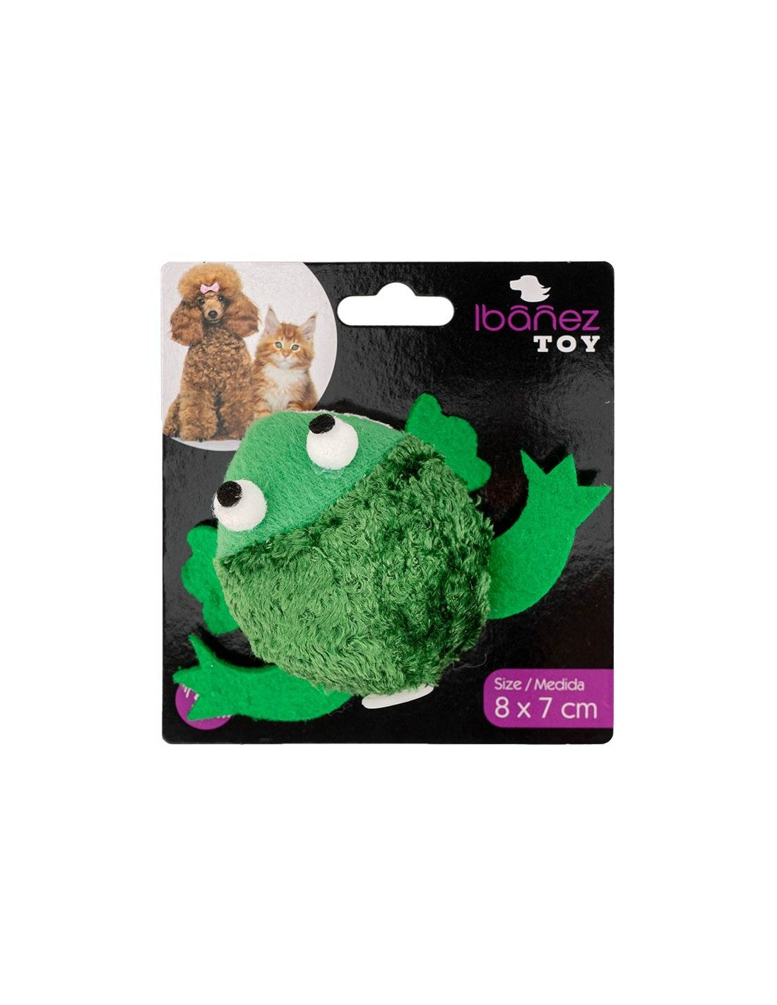 Crazy Frog : Grenouille Peluche Tremblante Jouet Chien – photo 2