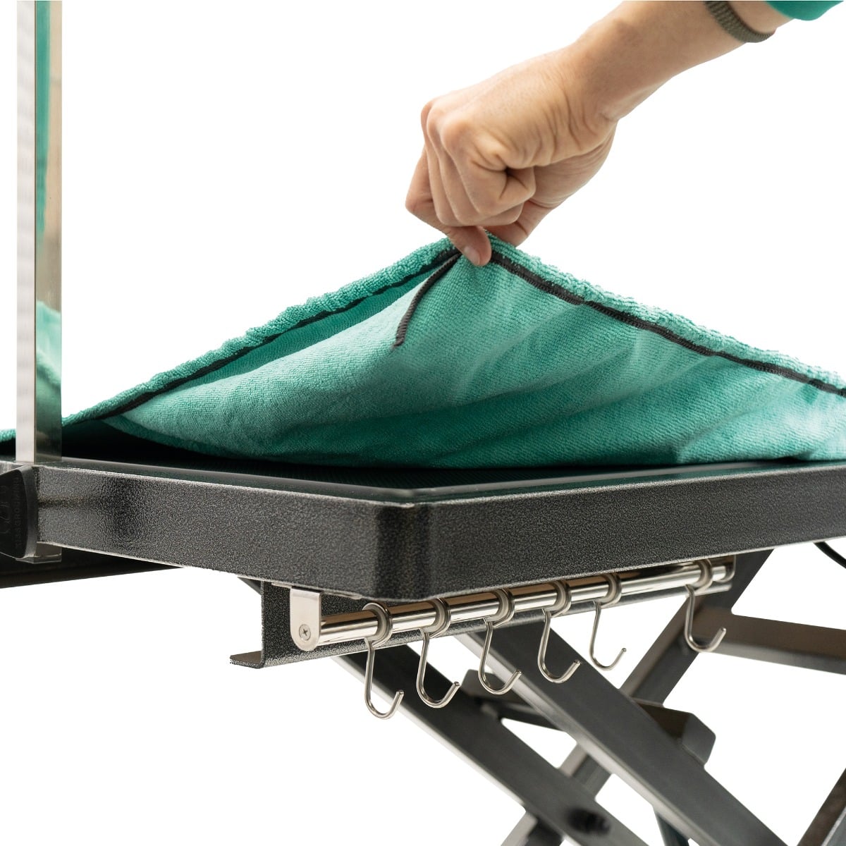 Serviette de table Artero Cumbia : mise en place sur le plateau de table