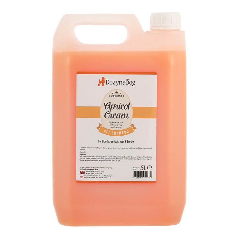 Shampoing DezynaDog Apricot Cream pour pelages abricot et roux photo 2