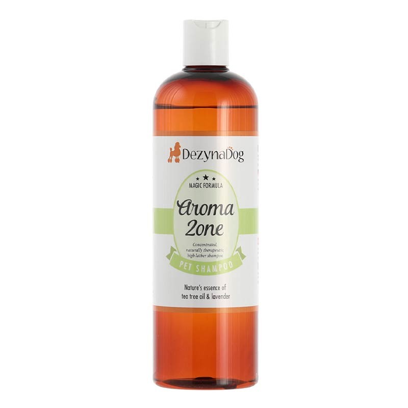 Shampoing DezynaDog Aroma Zone arbre à thé et lavande