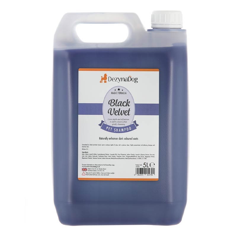 Shampoing DezynaDog Black Velvet pour pelages noirs photo 2