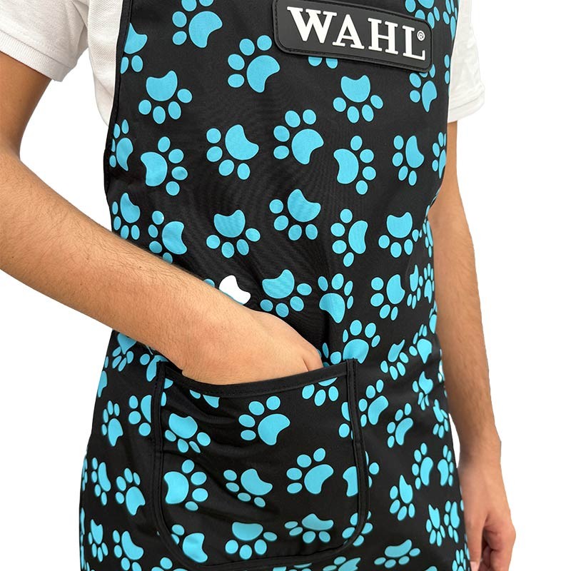 Tablier de bain Wahl motif empreintes en nylon imperméable photo 3