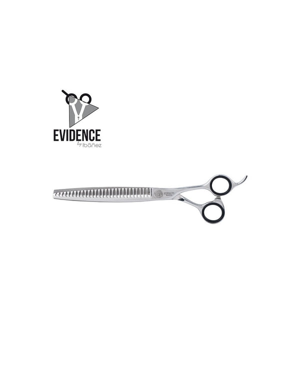 Ciseaux Sculpteurs Ibá Zyklon 28 Dents 20,5cm pour Toilettage