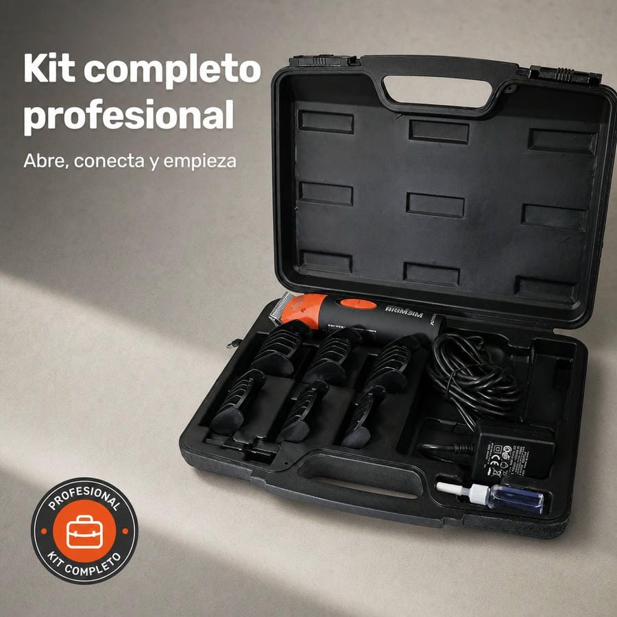 Tondeuse A5 filaire Artero Premium : kit complet dans sa mallette