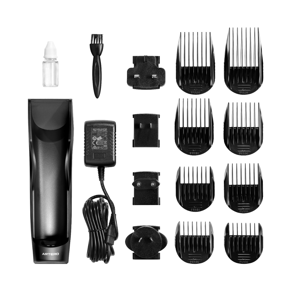 Tondeuse de finition Artero Spektra : kit complet avec contre-peignes