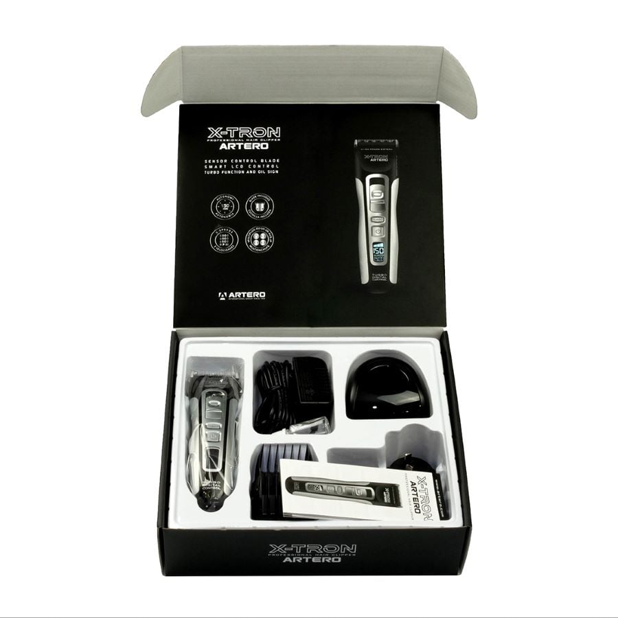 Tondeuse de finition Artero X-Tron : coffret ouvert