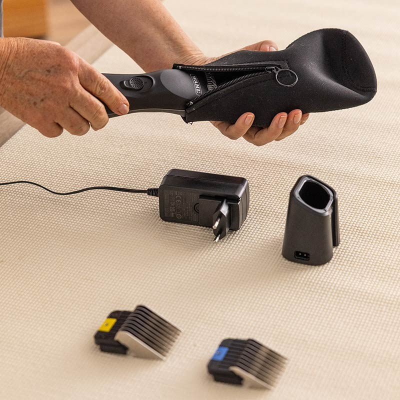Tondeuse Wahl MaxGo sans fil à moteur brushless pour chien et chat photo 9
