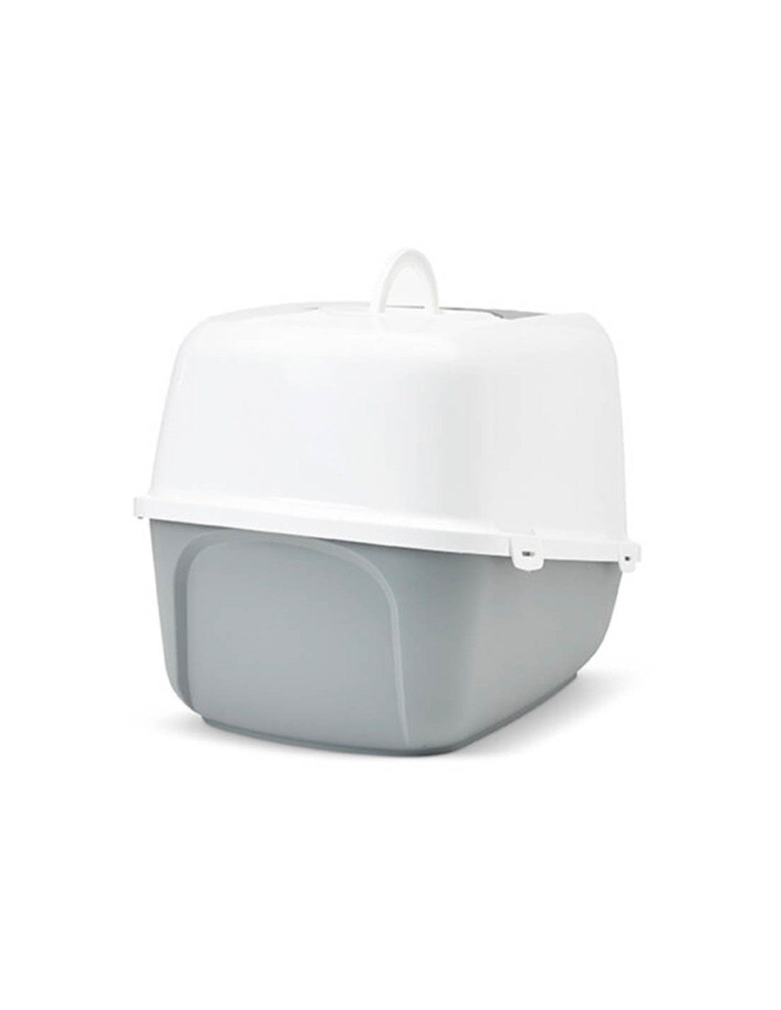 Jumbo Nestor Chat Toilet Avec Fold-Away Door & Filter / Grey – photo 4