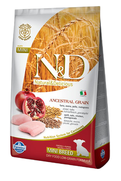 Farmina Low Grain - Chien - Natural & Delicious - Petdesign.fr Farmina Nutrition pour chien en France, produit de haute qualité