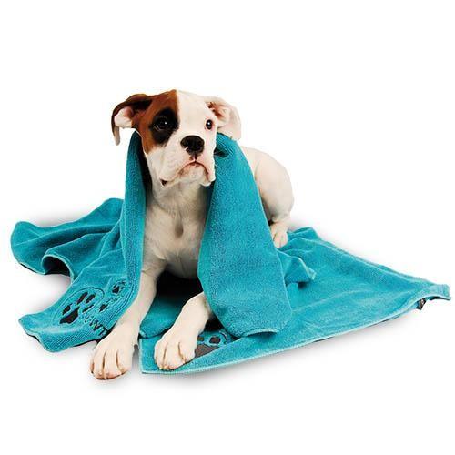Microfibre Serviette 56x90cm - Petdesign.fr Setter Bakio S.L. Turquoise Toilettage pour chien en France, produit de haute qualité