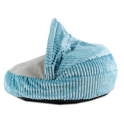 Lit en velours côtelé doux - Petdesign.fr PetDesign shop Bleu 100% CHATS pour chien en France, produit de haute qualité