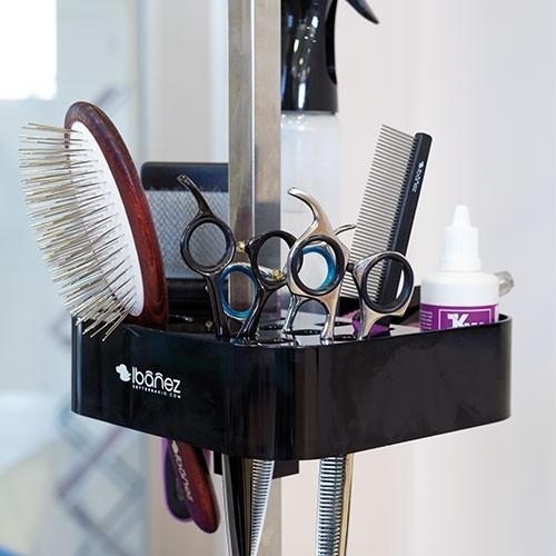 Rangement Outils et Ciseaux Sur Potence - Petdesign.fr Setter Bakio S.L. Toilettage pour chien en France, produit de haute qualité
