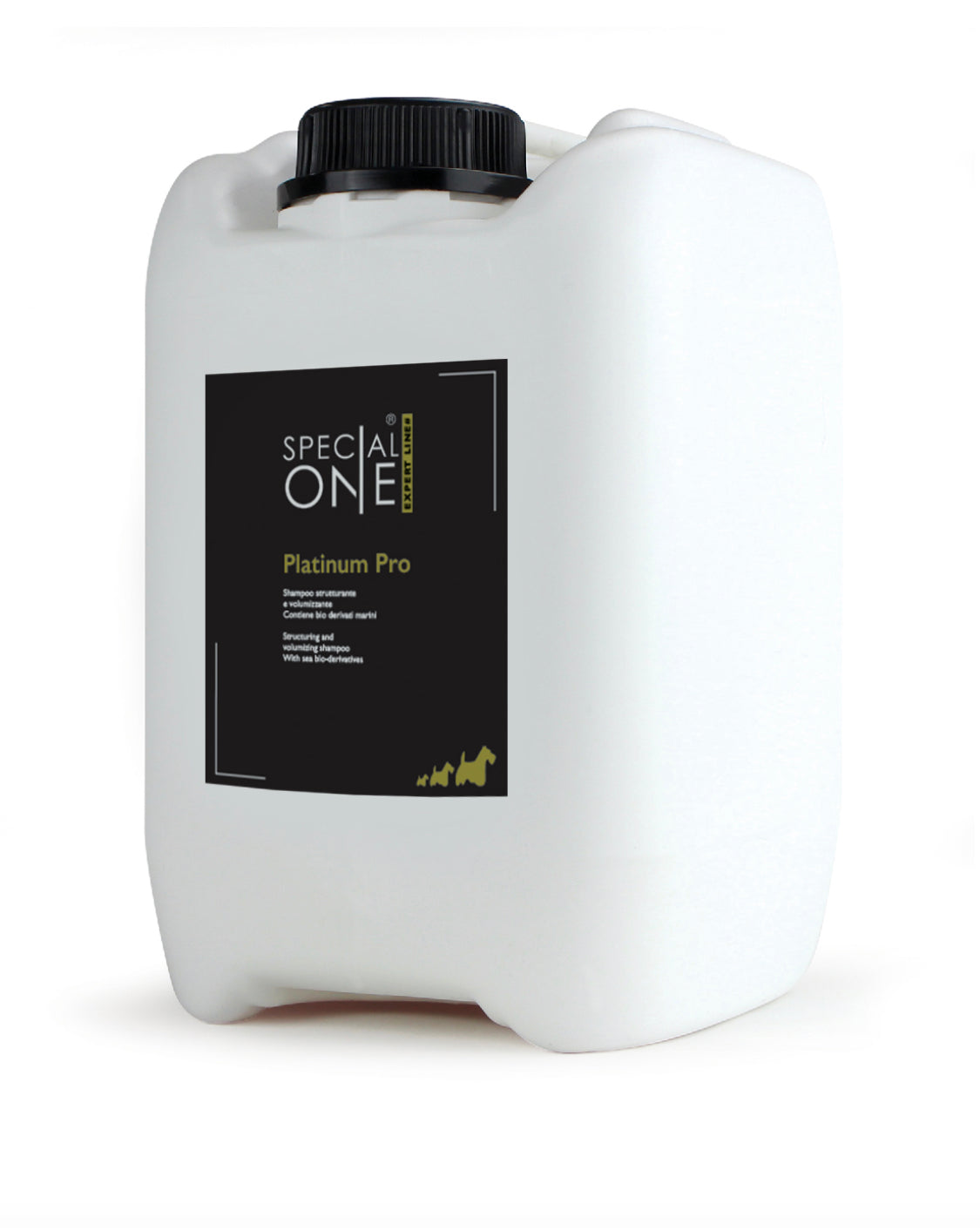 PLATINUM PRO, shampoing volume - Petdesign.fr Endemik Sas 5 Litres Bain pour chien en France, produit de haute qualité