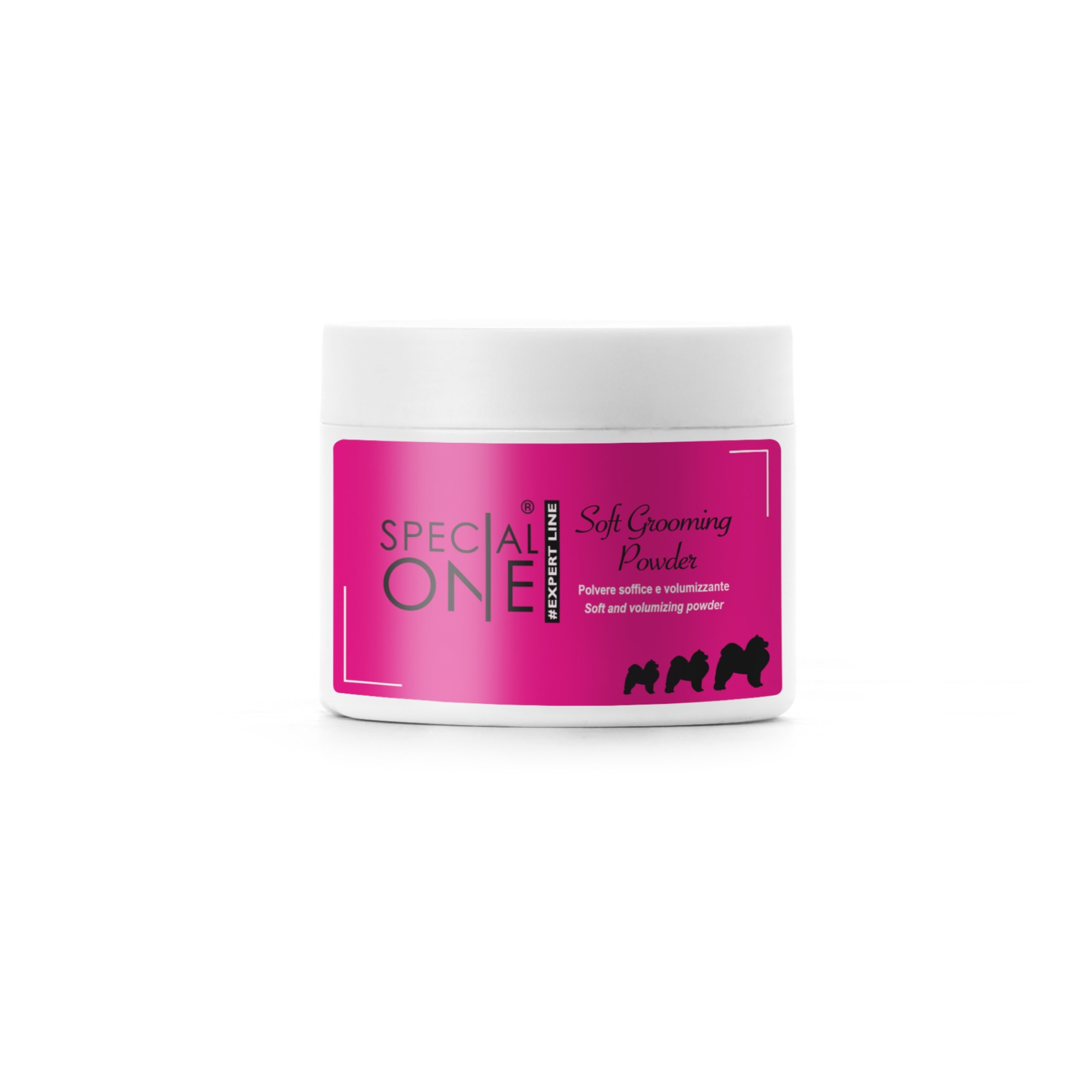 SOFT GROOMING POWDER, poudre blanche - Petdesign.fr