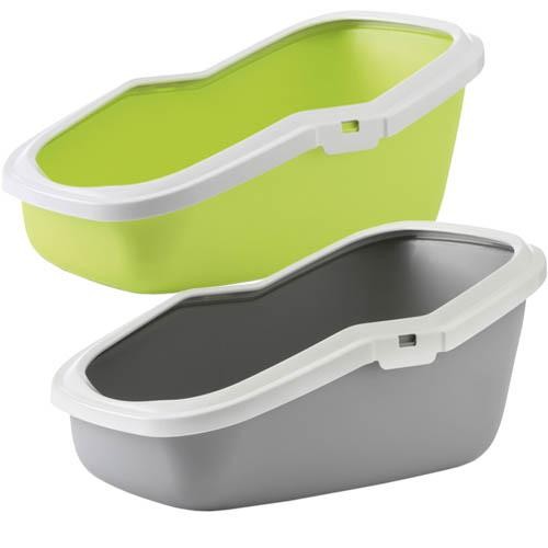 Bac à litière pour chats vert, gris ou bleu - Petdesign.fr Setter Bakio S.L. 100% CHATS pour chien en France, produit de haute qualité