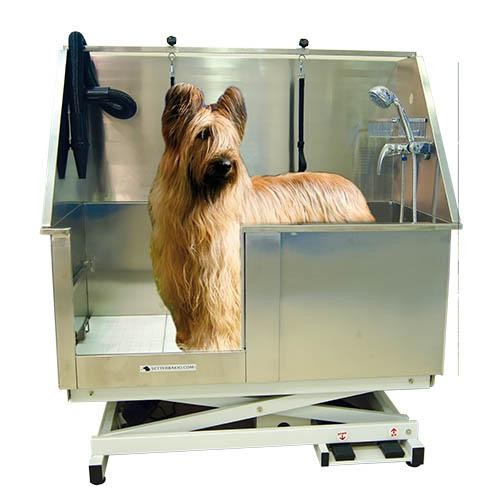 Baignoire Inox Elctrique Niagara - Hauteur Réglable - Petdesign.fr Setter Bakio S.L. Toilettage pour chien en France, produit de haute qualité