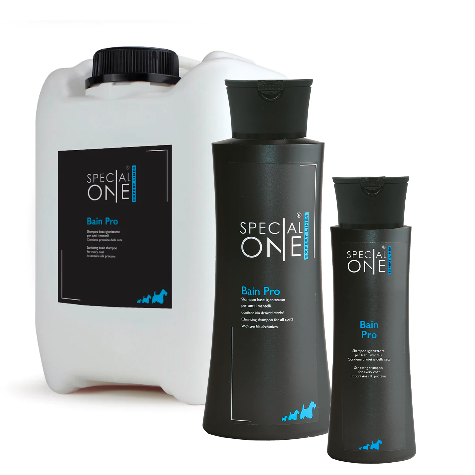 BAIN PRO, milde shampoo voor alle vachten