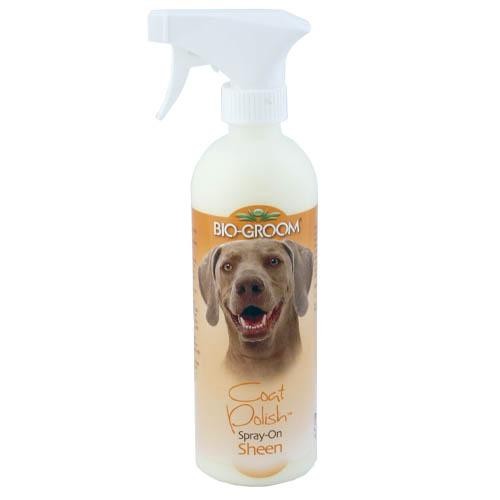 Bio-Groom Coat Polish Spray 473ml (CONDITIONER) - Petdesign.fr Setter Bakio S.L. Autres Gammes Cosmétiques pour chien en France, produit de haute qualité
