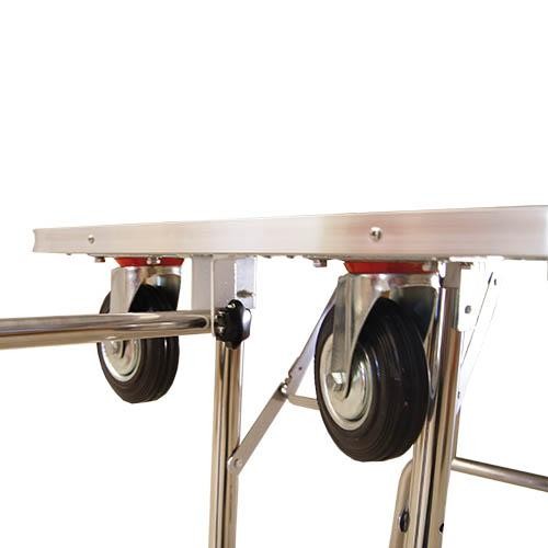 Table Pliable avec Roues Intégrée - 2 en 1 Trolley Expos - Petdesign.fr Setter Bakio S.L. Toilettage pour chien en France, produit de haute qualité