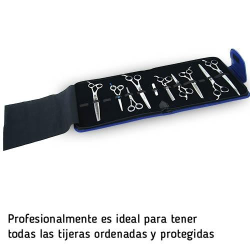 Etui en Cuir Rangement Ciseaux - Petdesign.fr Setter Bakio S.L. Bleu Toilettage pour chien en France, produit de haute qualité