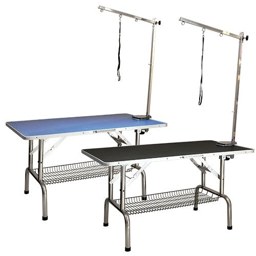 Table de Toilettage Grandes Races Pleatu 110cm Pliable - Petdesign.fr Setter Bakio S.L. Toilettage pour chien en France, produit de haute qualité