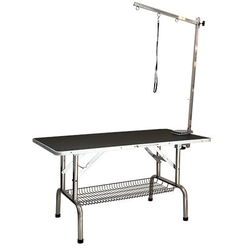 Table de Toilettage Grandes Races Pleatu 110cm Pliable - Petdesign.fr Setter Bakio S.L. Toilettage pour chien en France, produit de haute qualité