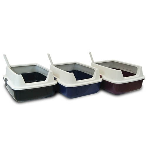 Ibá Extra High Chat Litter Tray - Petdesign.fr Setter Bakio S.L. 100% CHATS pour chien en France, produit de haute qualité