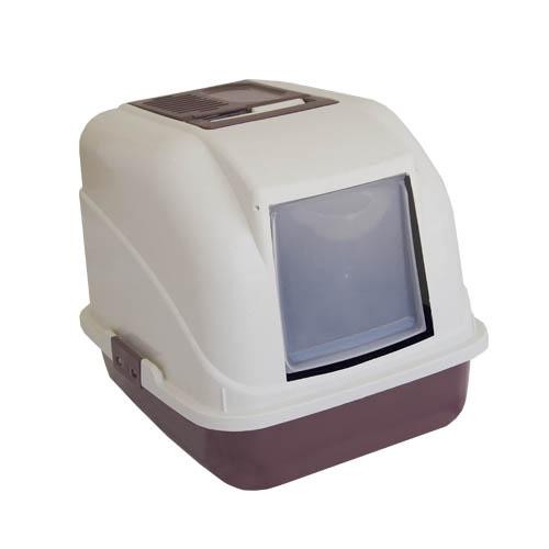 Ibá Hooded Chat Toilet 50x40x40cm - Petdesign.fr Setter Bakio S.L. 100% CHATS pour chien en France, produit de haute qualité
