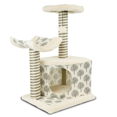 Arbre A Chat avec Tour à Griffer intégrée "LIGHT Trees" - Petdesign.fr Setter Bakio S.L. Best Sellers pour chien en France, produit de haute qualité