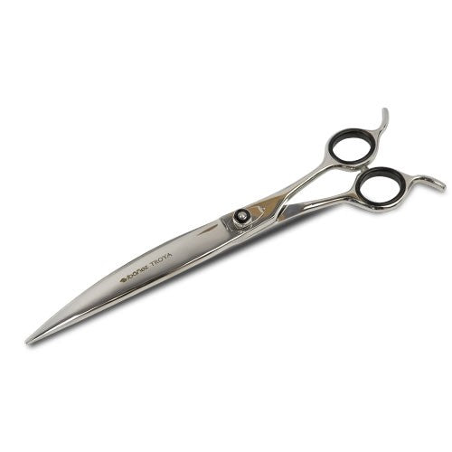 Ciseaux Courbes Ibá Troya 20,5cm - Petdesign.fr Setter Bakio S.L. Toilettage pour chien en France, produit de haute qualité