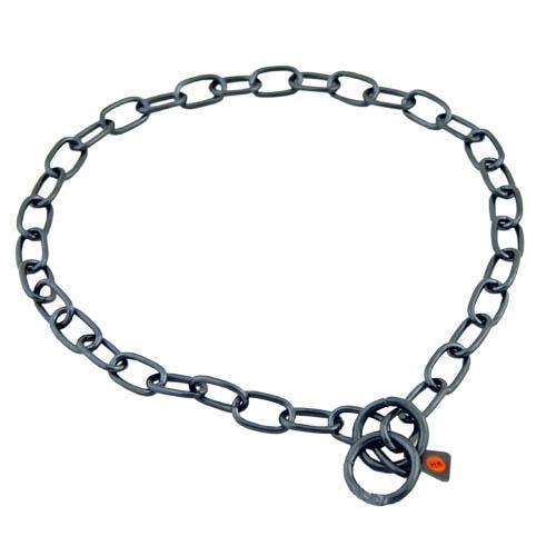 Collier à chaîne en acier inoxydable noir - Petdesign.fr Setter Bakio S.L. Vie Quotidienne pour chien en France, produit de haute qualité