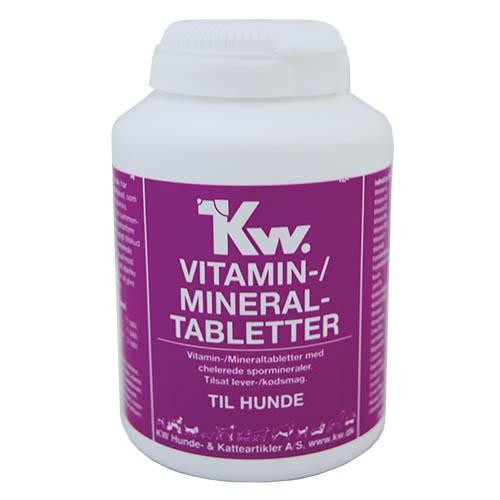 Kw Multivitamins & Minerals 250 Tablets - Petdesign.fr Setter Bakio S.L. Vie Quotidienne pour chien en France, produit de haute qualité