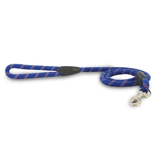 Laisse Ronde Bleue Épaisse pour promenade chien - Petdesign.fr Setter Bakio S.L. Vie Quotidienne pour chien en France, produit de haute qualité