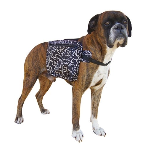 Noir Print Saddlebag 23x15 Cm - Petdesign.fr Setter Bakio S.L. Vie Quotidienne pour chien en France, produit de haute qualité